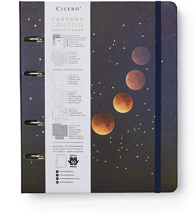 Os 5 melhores cadernos para Bullet Journal em 2022 8 amazon Caderno Cicero Argolado catianunes