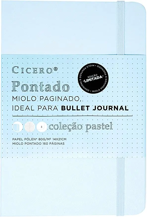 Os 5 melhores cadernos para Bullet Journal em 2022 6 amazon Caderno Cicero catianunes