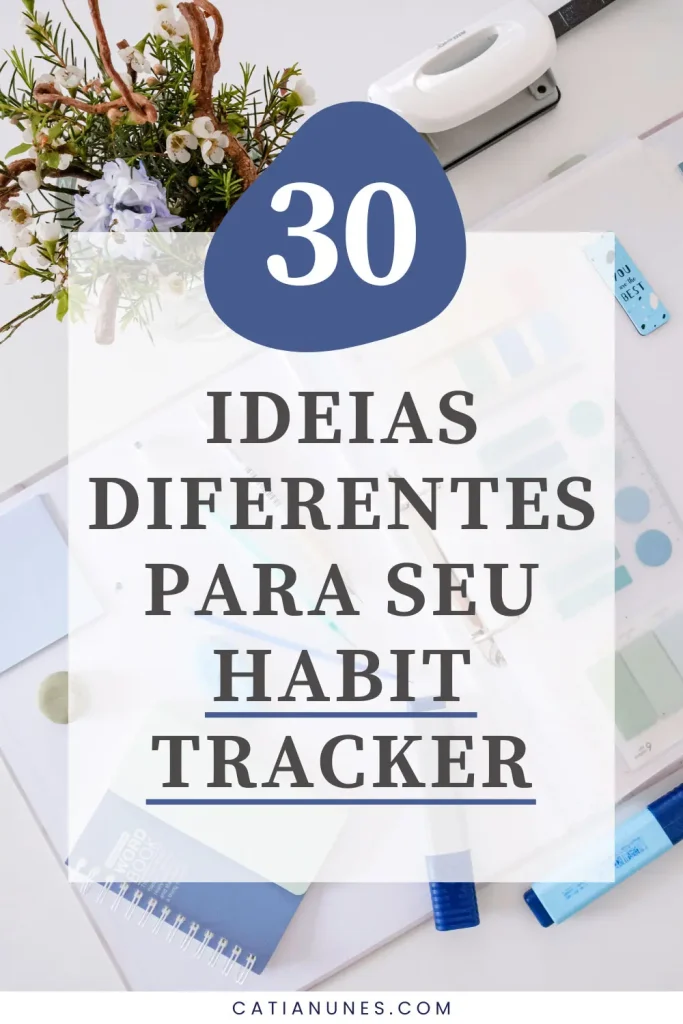 30 Ideias Diferentes Para Seu Habit Tracker 4 catianunes 30 ideias habit tracker