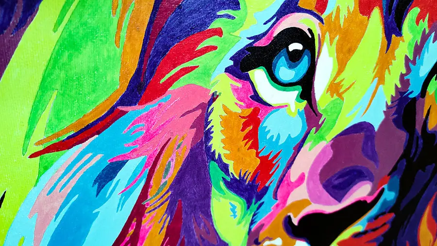 Review: Kit de Pintura por Números 8 kit pintura por numeros detalhe