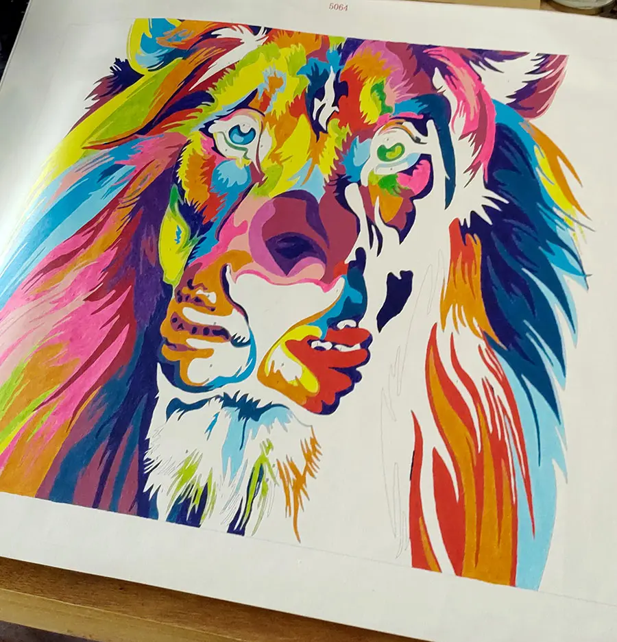 Review: Kit de Pintura por Números 5 kit pintura por numeros fim