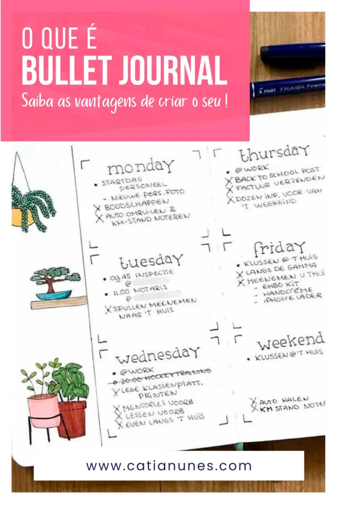 O que é Bullet Journal: Saiba as vantagens de criar o seu 8 o que e bullet journal saiba as vantagens de criar o seu pinterest