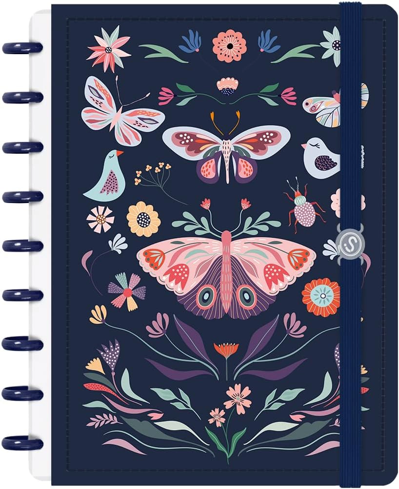 Como funciona o Caderno de Discos - Entenda seus benefícios e conheça os melhores modelos 5 como funciona o caderno de discos caderno de disco iscool butterfly marinho rosa