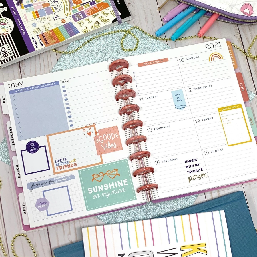 Como funciona o Caderno de Discos - Entenda seus benefícios e conheça os melhores modelos 3 como funciona o caderno de discos modelo por createahappylife instagram
