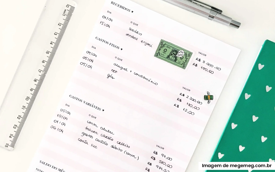 Bullet Journal Financeiro: Controle seus gastos e economize dinheiro
